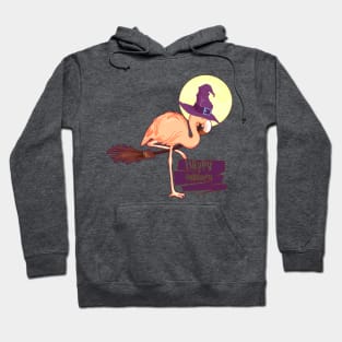 Flamingo Happy Halloween Hoodie